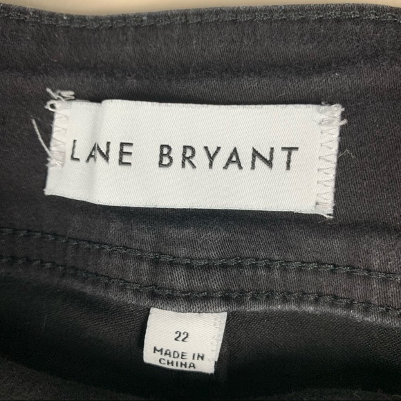 Lane Bryant Black Hi-Rise Signature Fit Jeggings size 22 - Picture 6 of 8